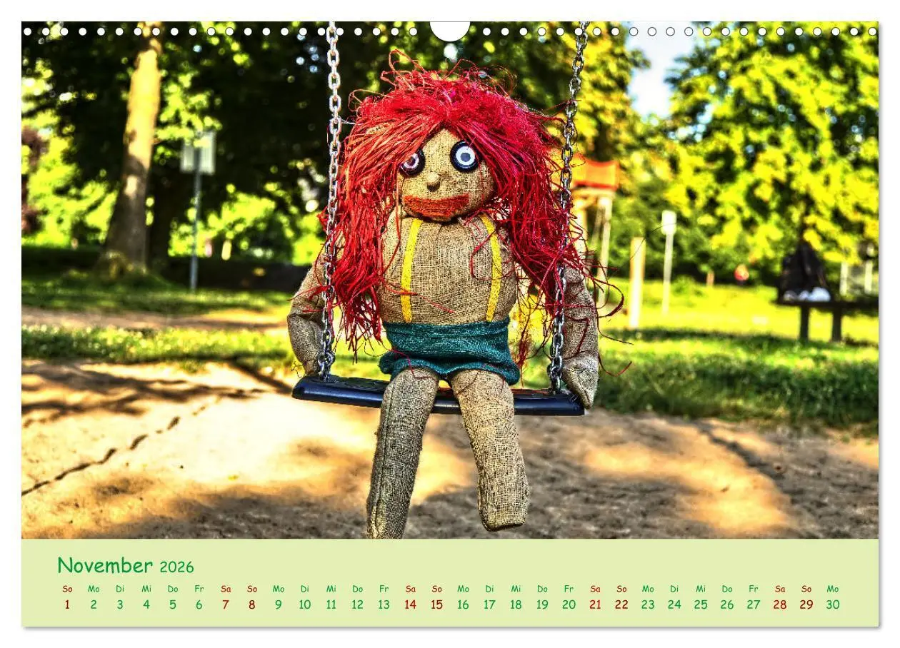 Bild: 9783457365151 | Mein Name ist Jute, wir sind auf dem Spielplatz (Wandkalender 2026...