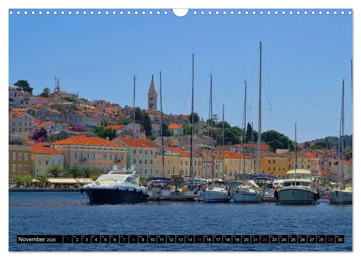 Bild: 9783516145151 | Kvarner Golf - Kroatien (Wandkalender 2026 DIN A3 quer), CALVENDO...