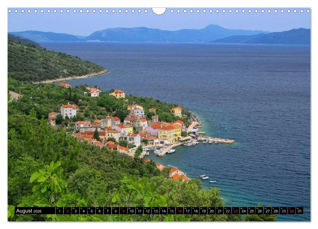 Bild: 9783516145151 | Kvarner Golf - Kroatien (Wandkalender 2026 DIN A3 quer), CALVENDO...