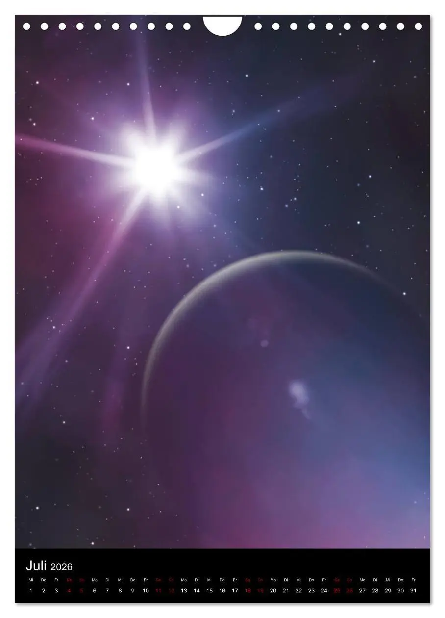 Bild: 9783516385151 | Weit entfernte Welten (Wandkalender 2026 DIN A4 hoch), CALVENDO...