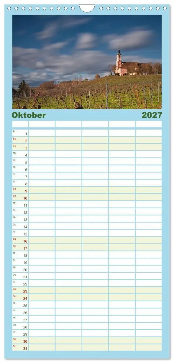 Bild: 9783594295151 | Familienplaner 2027 - Uhldingen am Bodensee mit 5 Spalten...