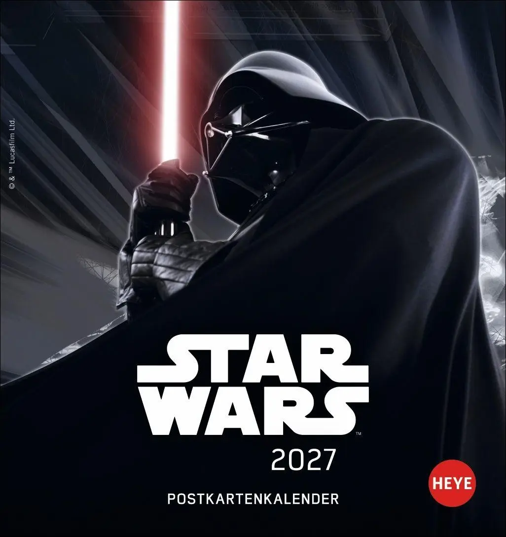 Cover: 9783756415151 | Star Wars Postkartenkalender 2027 | Kalender | Spiralbindung | 13 S.