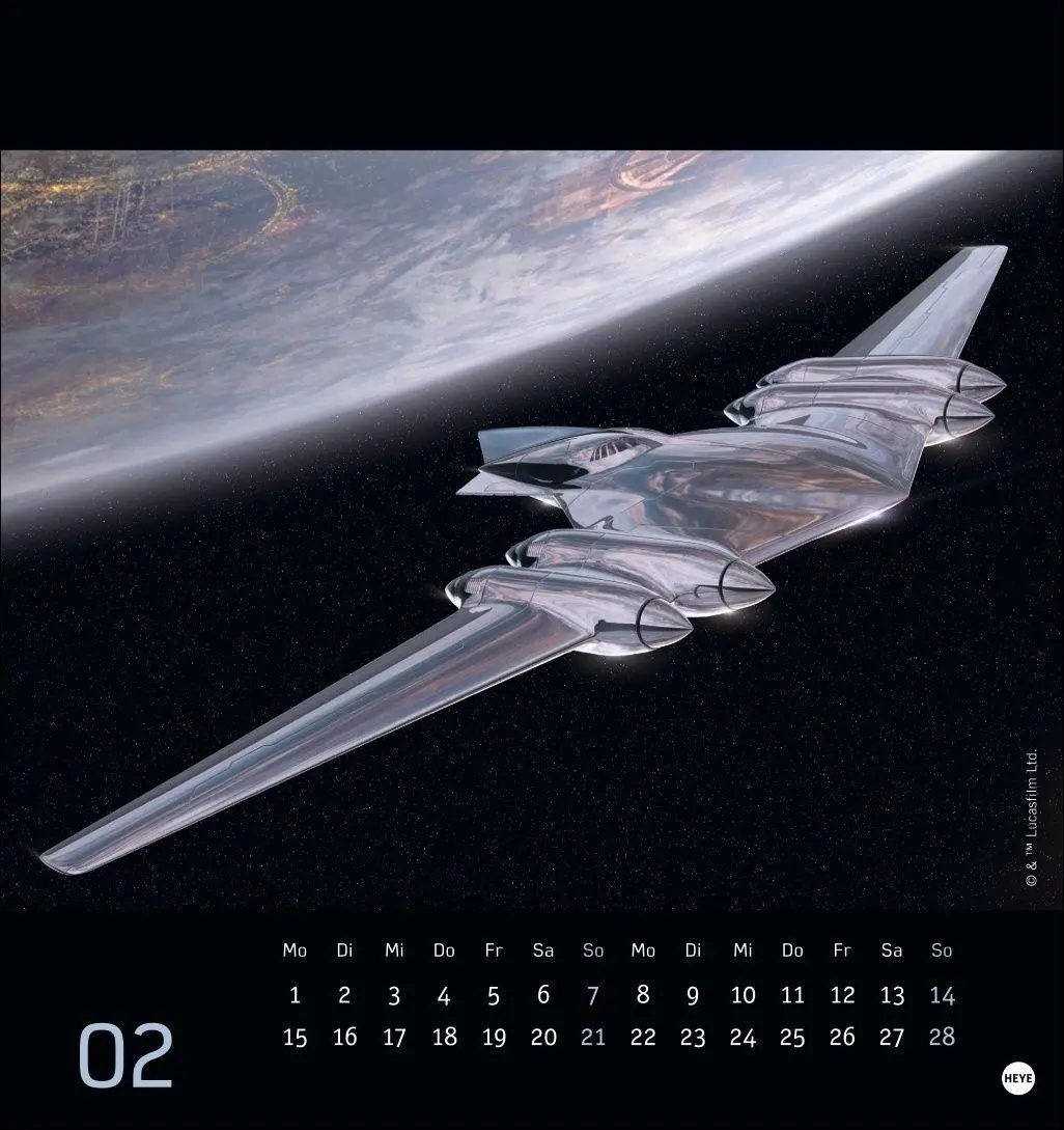 Bild: 9783756415151 | Star Wars Postkartenkalender 2027 | Kalender | Spiralbindung | 13 S.