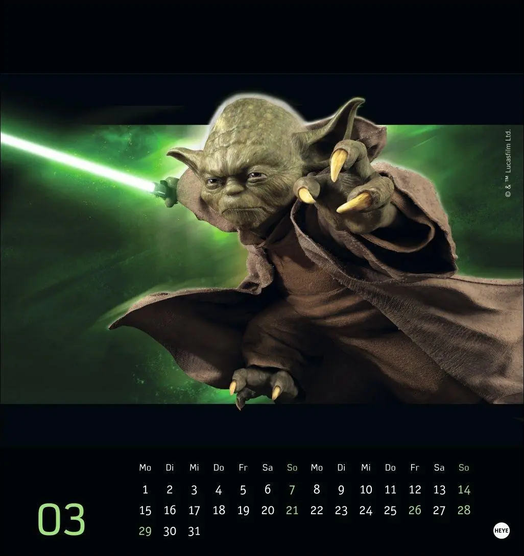 Bild: 9783756415151 | Star Wars Postkartenkalender 2027 | Kalender | Spiralbindung | 13 S.