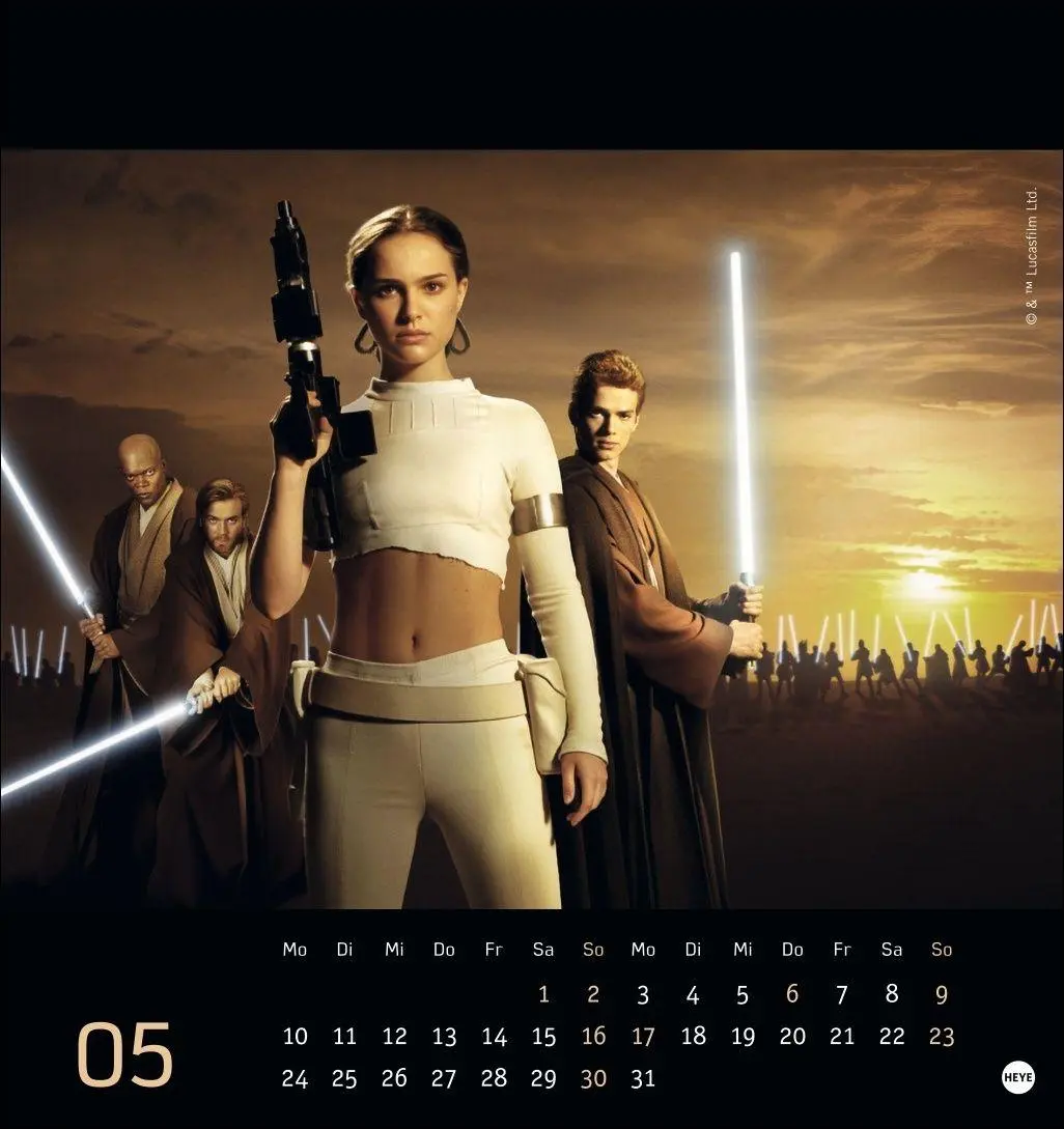 Bild: 9783756415151 | Star Wars Postkartenkalender 2027 | Kalender | Spiralbindung | 13 S.
