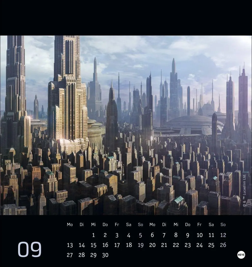 Bild: 9783756415151 | Star Wars Postkartenkalender 2027 | Kalender | Spiralbindung | 13 S.
