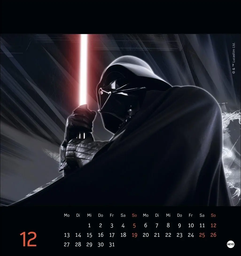 Bild: 9783756415151 | Star Wars Postkartenkalender 2027 | Kalender | Spiralbindung | 13 S.
