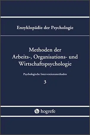 Cover: 9783801715151 | Methoden der Arbeits-, Organisations- und Wirtschaftspsychologie...