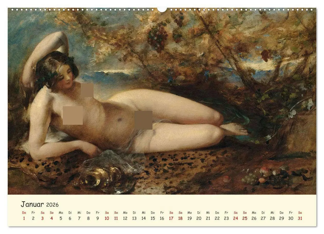 Bild: 9783457355251 | Zeitlose Muse (hochwertiger Premium Wandkalender 2026 DIN A2 quer),...
