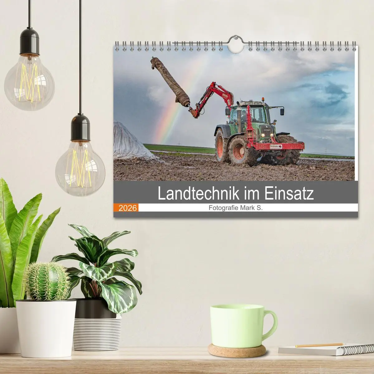 Bild: 9783457665251 | Landtechnik im Einsatz (Wandkalender 2026 DIN A4 quer), CALVENDO...