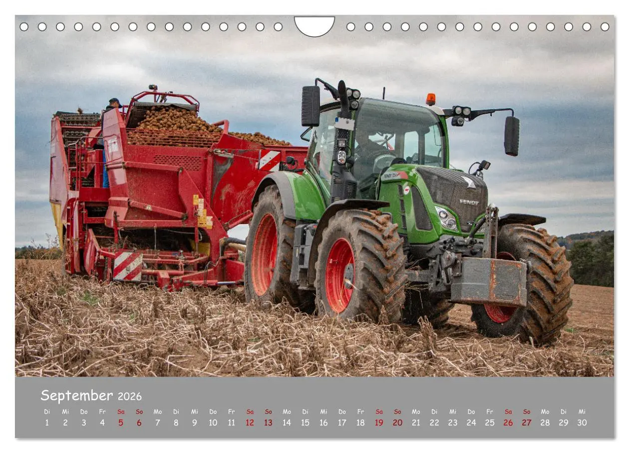 Bild: 9783457665251 | Landtechnik im Einsatz (Wandkalender 2026 DIN A4 quer), CALVENDO...