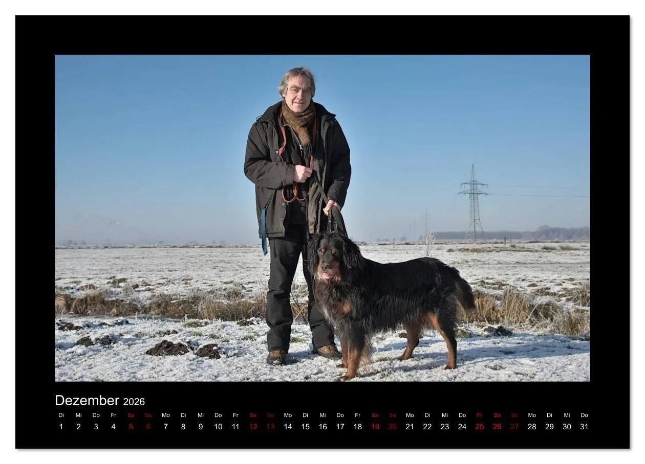 Bild: 9783457805251 | Der Hovawart... Dein Freund fürs Leben ! (Wandkalender 2026 DIN A3...