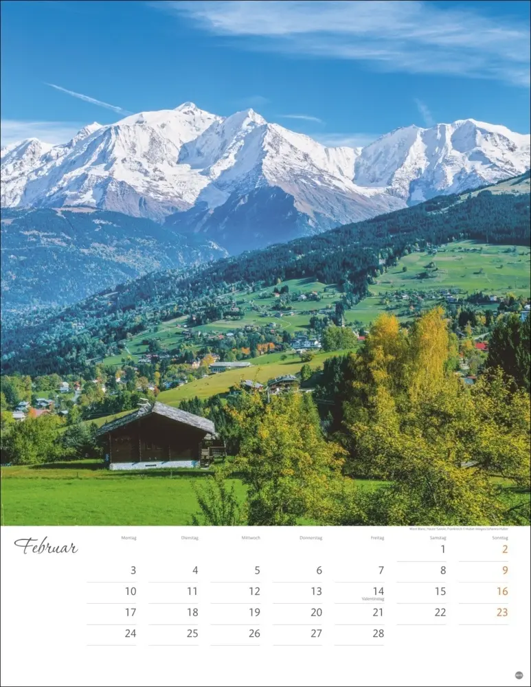 Bild: 9783756405251 | Schönes Alpenland Posterkalender 2025 | Kalender | Spiralbindung