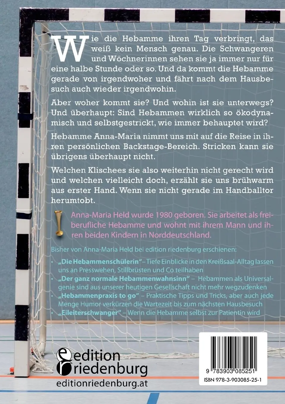 Rückseite: 9783903085251 | Hebamme Backstage | Anna-Maria Held | Taschenbuch | 108 S. | Deutsch