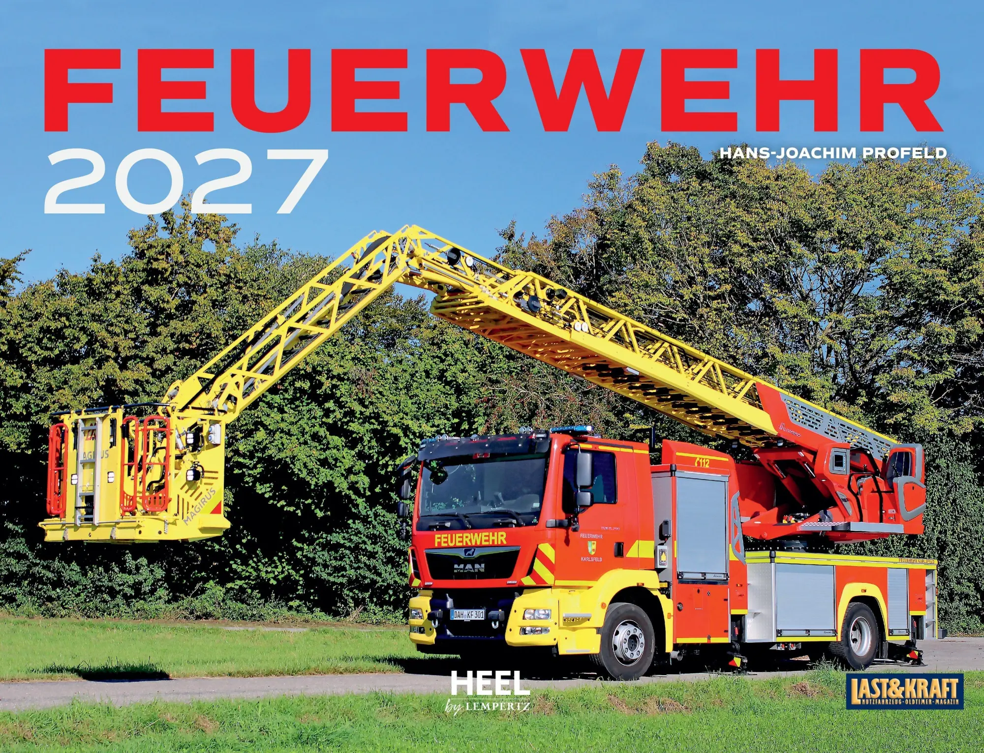 Cover: 9783960585251 | Feuerwehr 2027 Eintragkalender | Wandkalender | Hans-Joachim Profeld