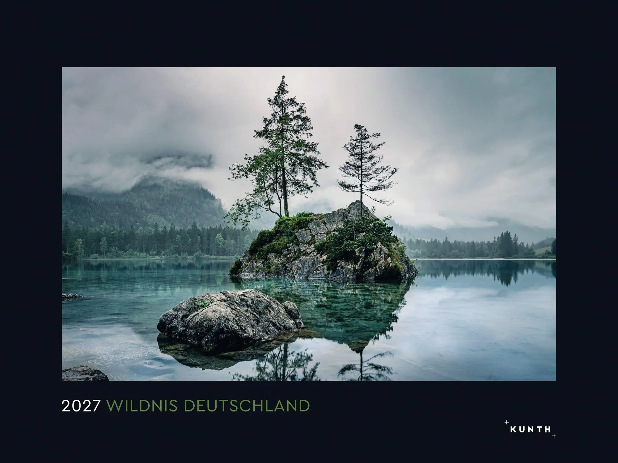 Cover: 9783965915251 | Wildnis Deutschland - KUNTH Wandkalender 2027 | Kalender | 14 S.