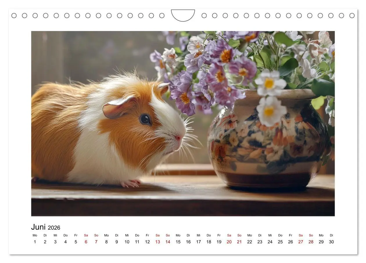 Bild: 9783457275351 | Mehr Schwein mit Meerschwein (Wandkalender 2026 DIN A4 quer),...