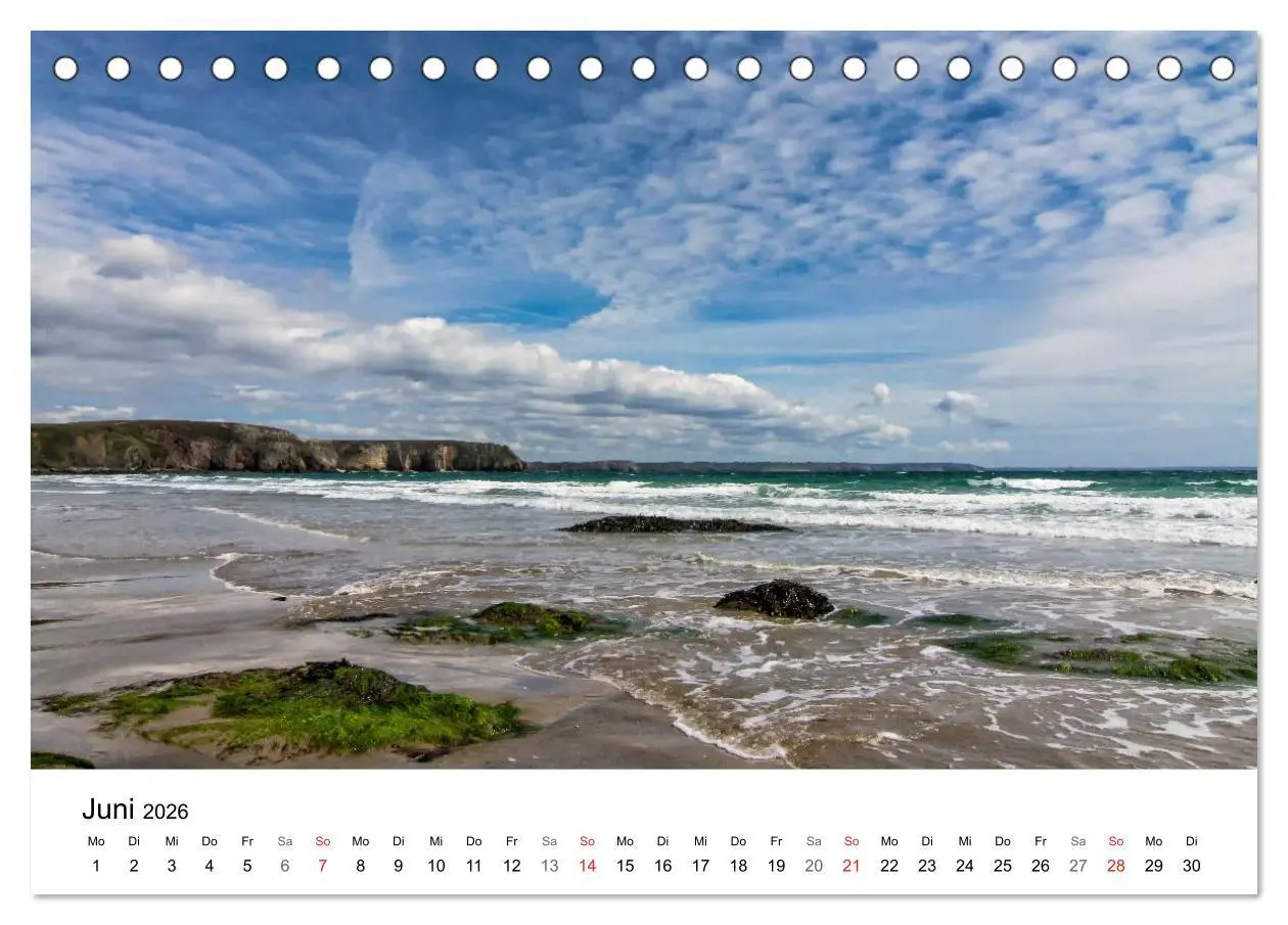 Bild: 9783516125351 | Bretagne - Die Halbinsel Crozon (Tischkalender 2026 DIN A5 quer),...