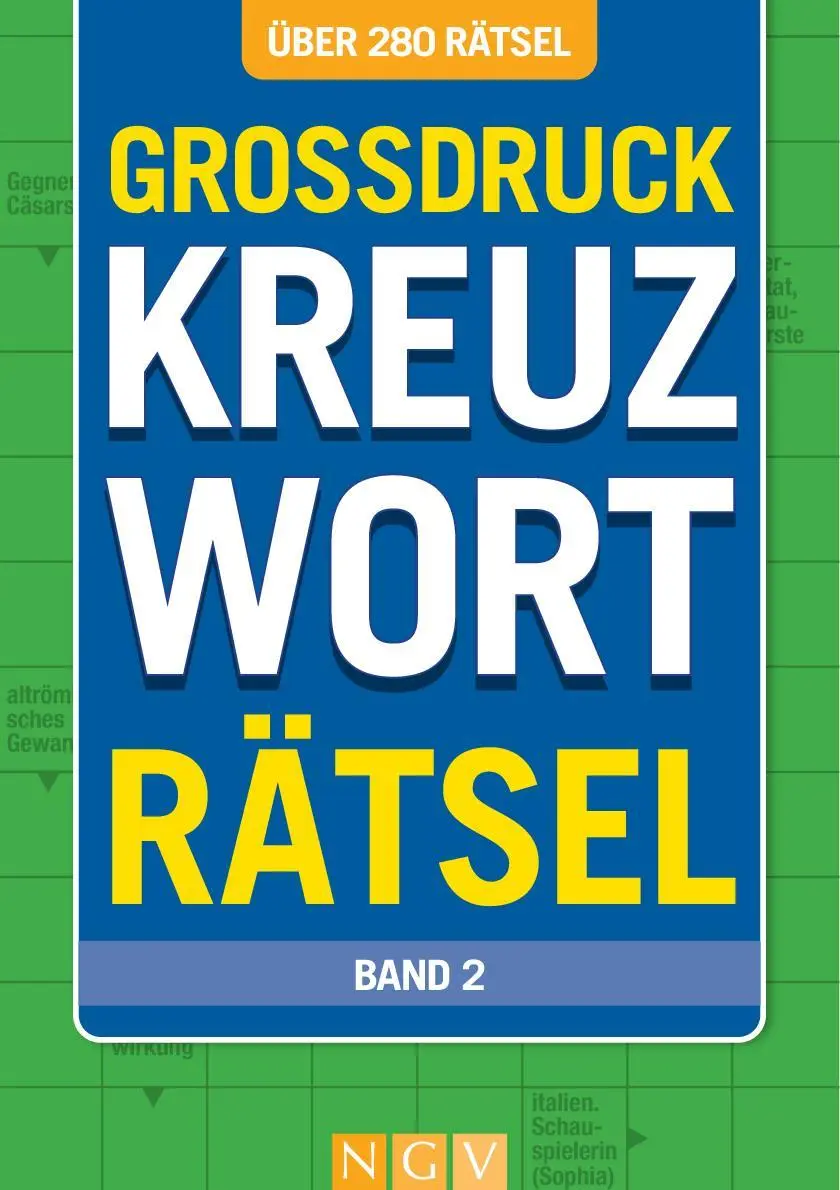 Cover: 9783625195351 | Großdruck Kreuzworträtsel - Band 2 | Taschenbuch | 320 S. | Deutsch