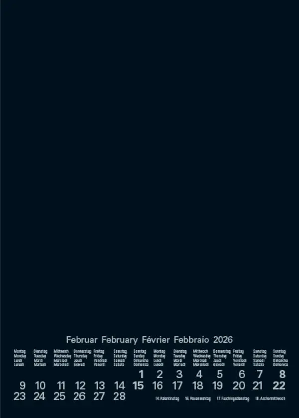 Bild: 9783731885351 | Foto-Malen-Basteln Bastelkalender A5 schwarz 2026 | Verlag Korsch