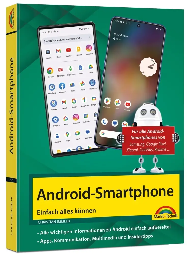 Cover: 9783959825351 | Android Smartphone | Christian Immler | Taschenbuch | 384 S. | Deutsch Cover: 9783959825351 | Android Smartphone | Christian Immler | Taschenbuch | 384 S. | Deutsch
