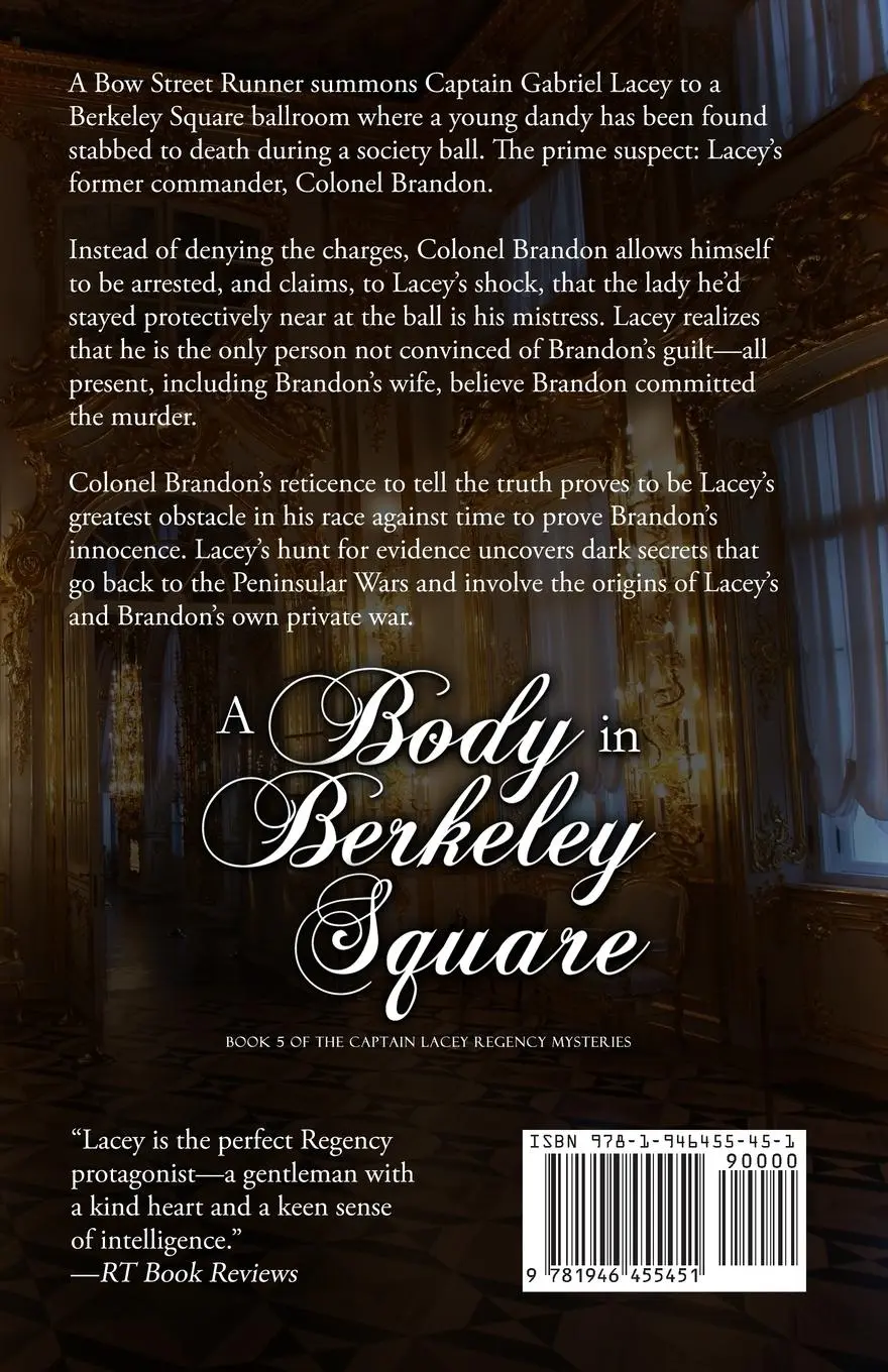 Rückseite: 9781946455451 | A Body in Berkeley Square | Ashley Gardner (u. a.) | Taschenbuch