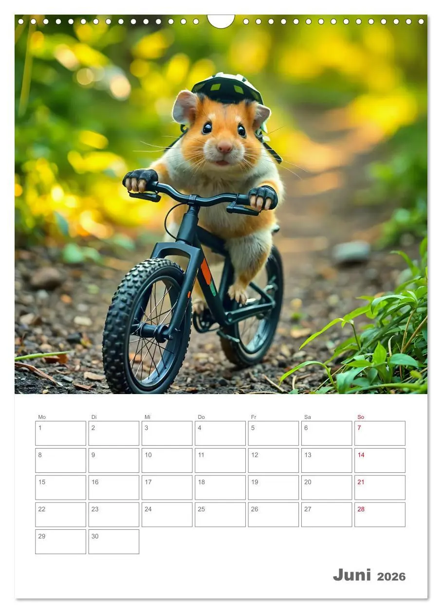 Bild: 9783457265451 | Adventure Hamster - Sportliche KI Hamster präsentieren den...