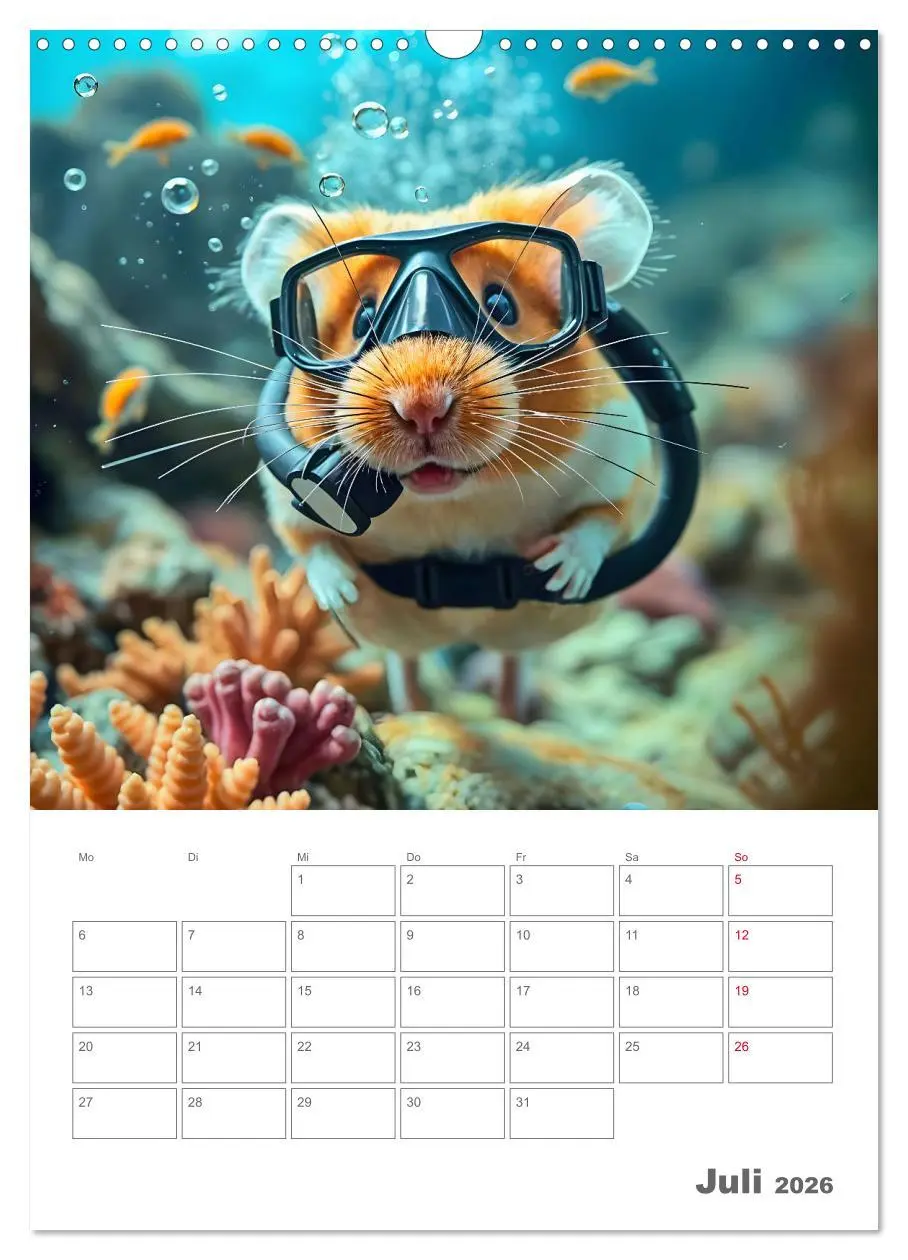Bild: 9783457265451 | Adventure Hamster - Sportliche KI Hamster präsentieren den...