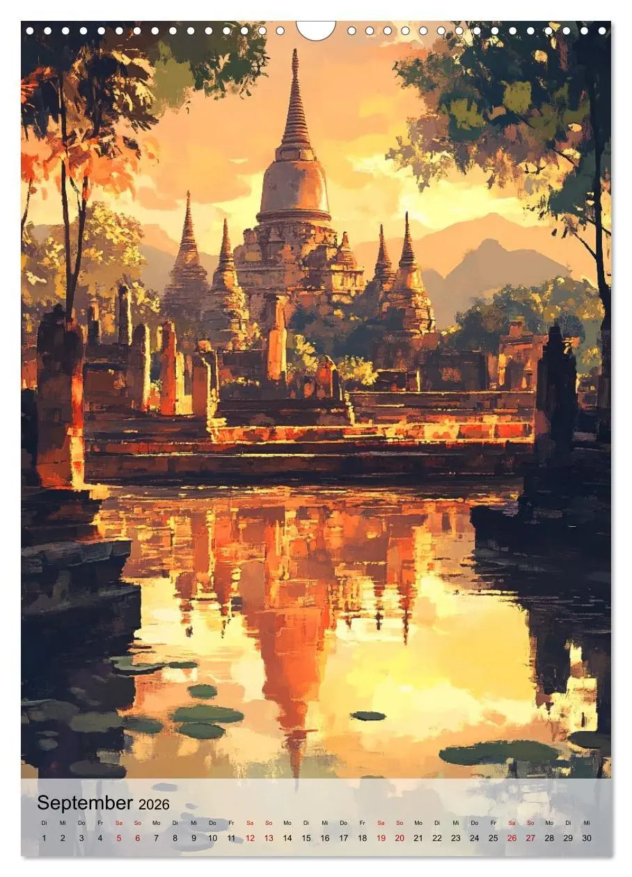 Bild: 9783457645451 | Thailand Fantasie (Wandkalender 2026 DIN A3 hoch), CALVENDO...