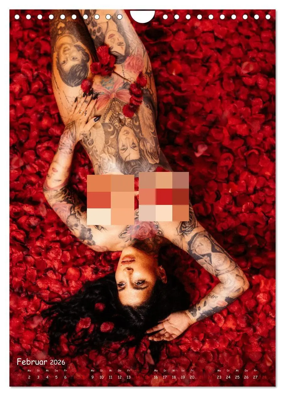Bild: 9783516355451 | Jenny - Erotic Tattoo Girl (Wandkalender 2026 DIN A4 hoch),...