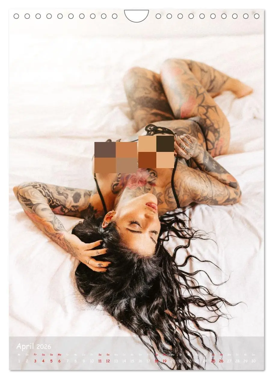 Bild: 9783516355451 | Jenny - Erotic Tattoo Girl (Wandkalender 2026 DIN A4 hoch),...
