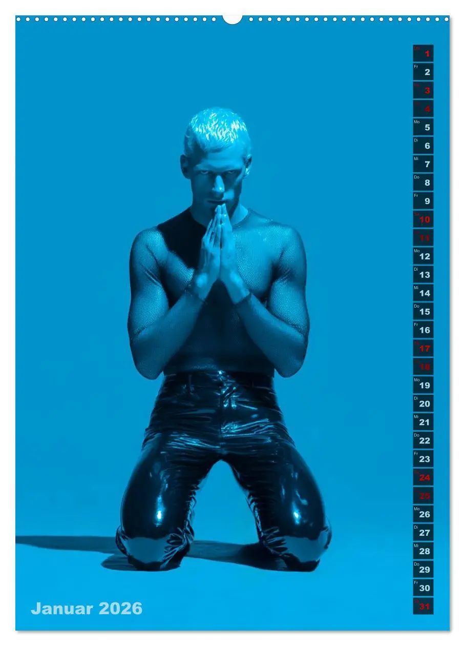 Bild: 9783516595451 | Männer und Latex (Wandkalender 2026 DIN A2 hoch), CALVENDO...