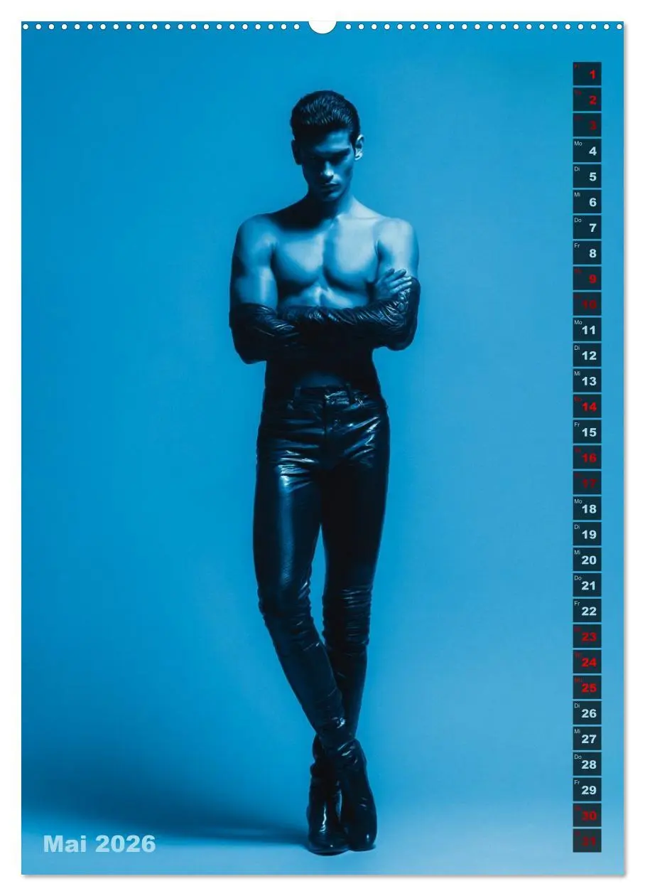 Bild: 9783516595451 | Männer und Latex (Wandkalender 2026 DIN A2 hoch), CALVENDO...
