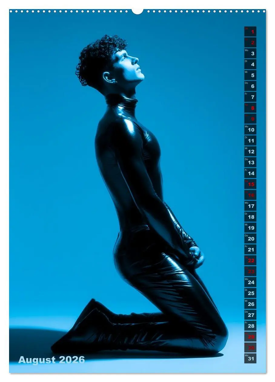 Bild: 9783516595451 | Männer und Latex (Wandkalender 2026 DIN A2 hoch), CALVENDO...