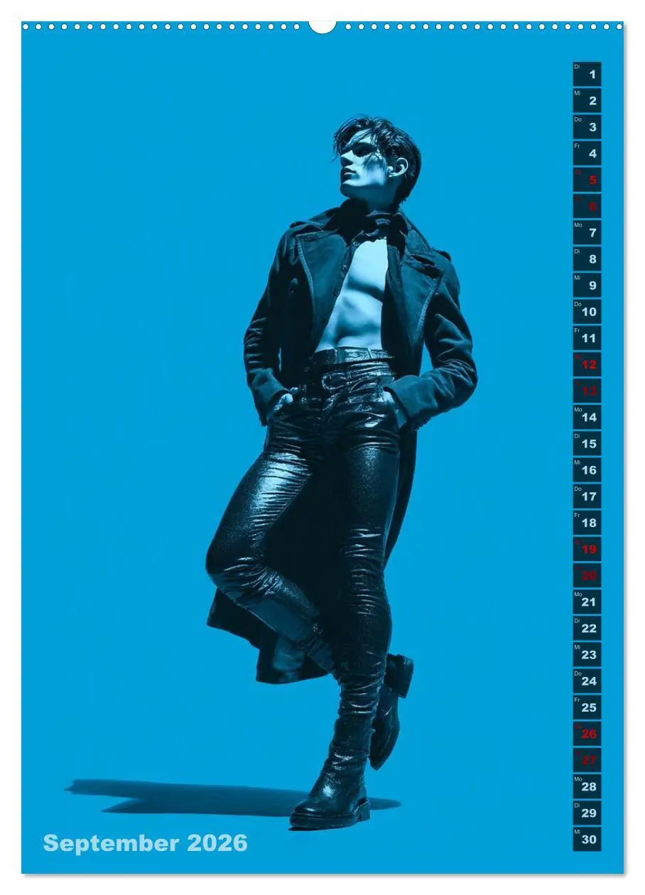 Bild: 9783516595451 | Männer und Latex (Wandkalender 2026 DIN A2 hoch), CALVENDO...