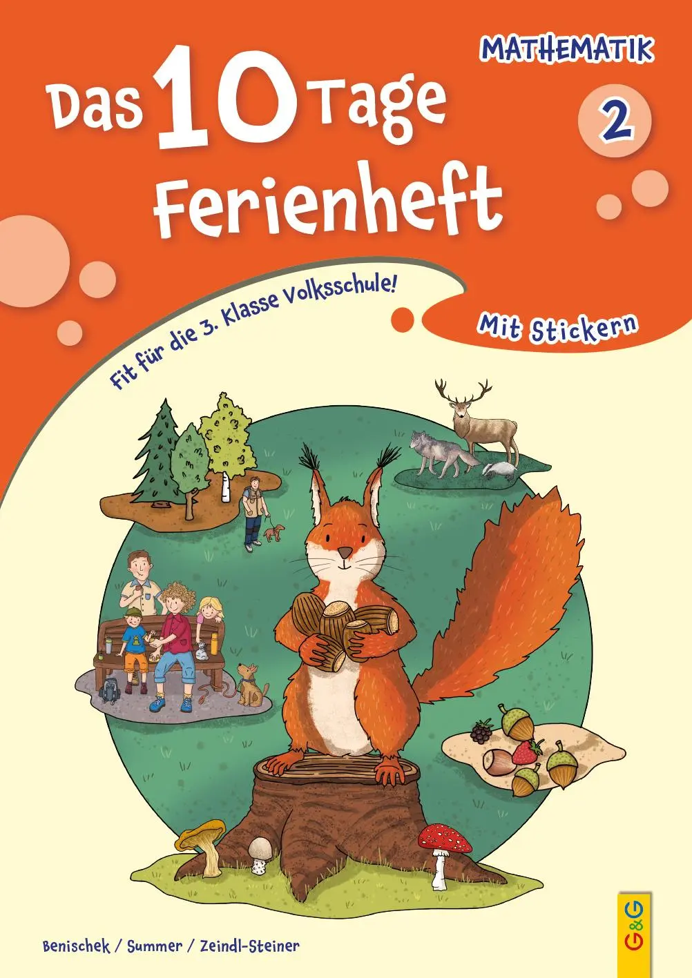 Cover: 9783707425451 | Das 10 Tage Ferienheft Mathematik 2 | Isabella Benischek (u. a.)
