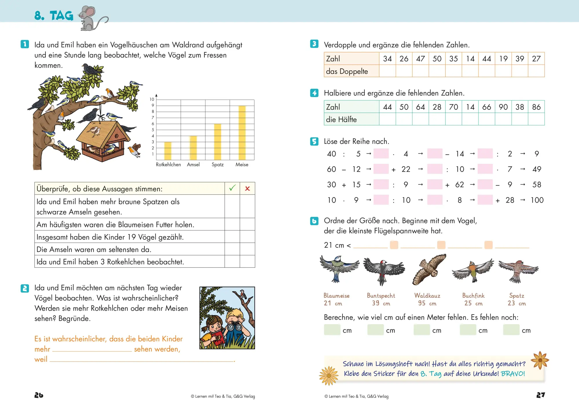 Bild: 9783707425451 | Das 10 Tage Ferienheft Mathematik 2 | Isabella Benischek (u. a.)