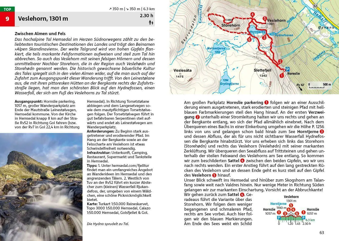 Bild: 9783763315451 | ROTHER Wanderführer Norwegen - Der Süden. 60 Fjord- und...
