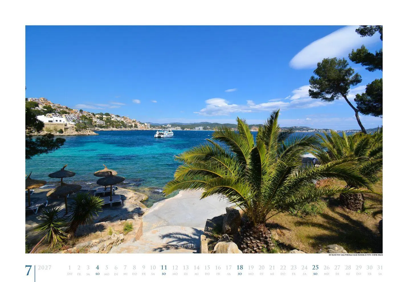 Bild: 9783925605451 | Reiseskizzen Mallorca ART 2027 | Mallorcas Ansichten für Kenner | 2027