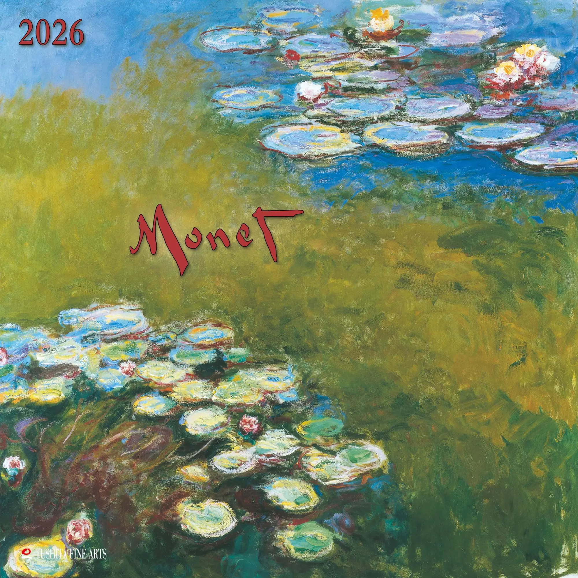 Cover: 9783959295451 | Claude Monet 2026 | Kalender 2026 | Kalender | Tushita Fine Arts
