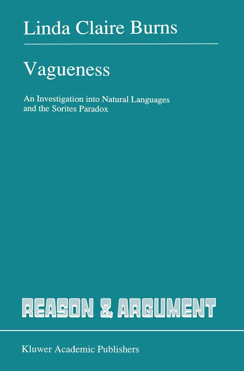 Cover: 9789401055451 | Vagueness | L. Burns | Taschenbuch | Reason and Argument | xii | 2012
