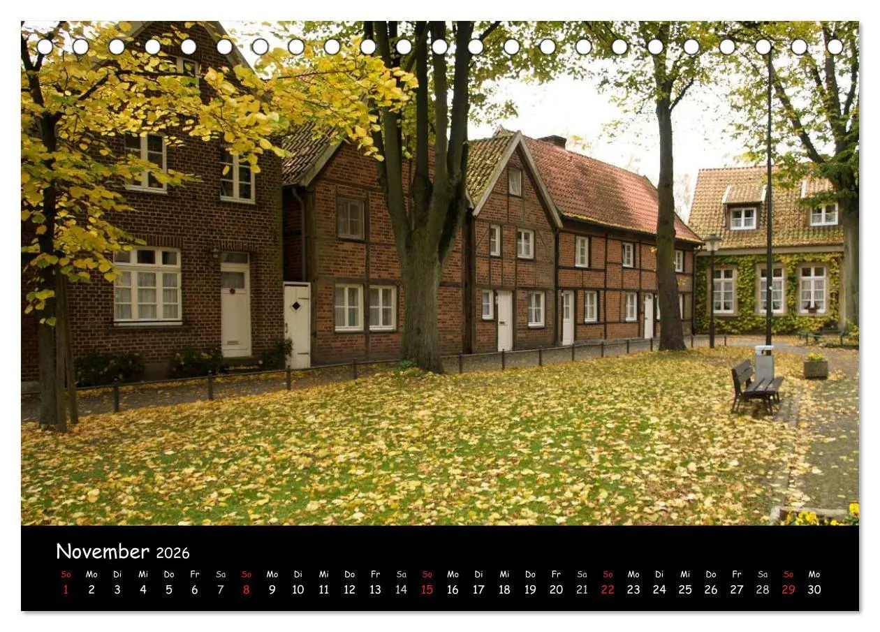 Bild: 9783516105551 | Billerbeck - Perle der Baumberge (Tischkalender 2026 DIN A5 quer),...