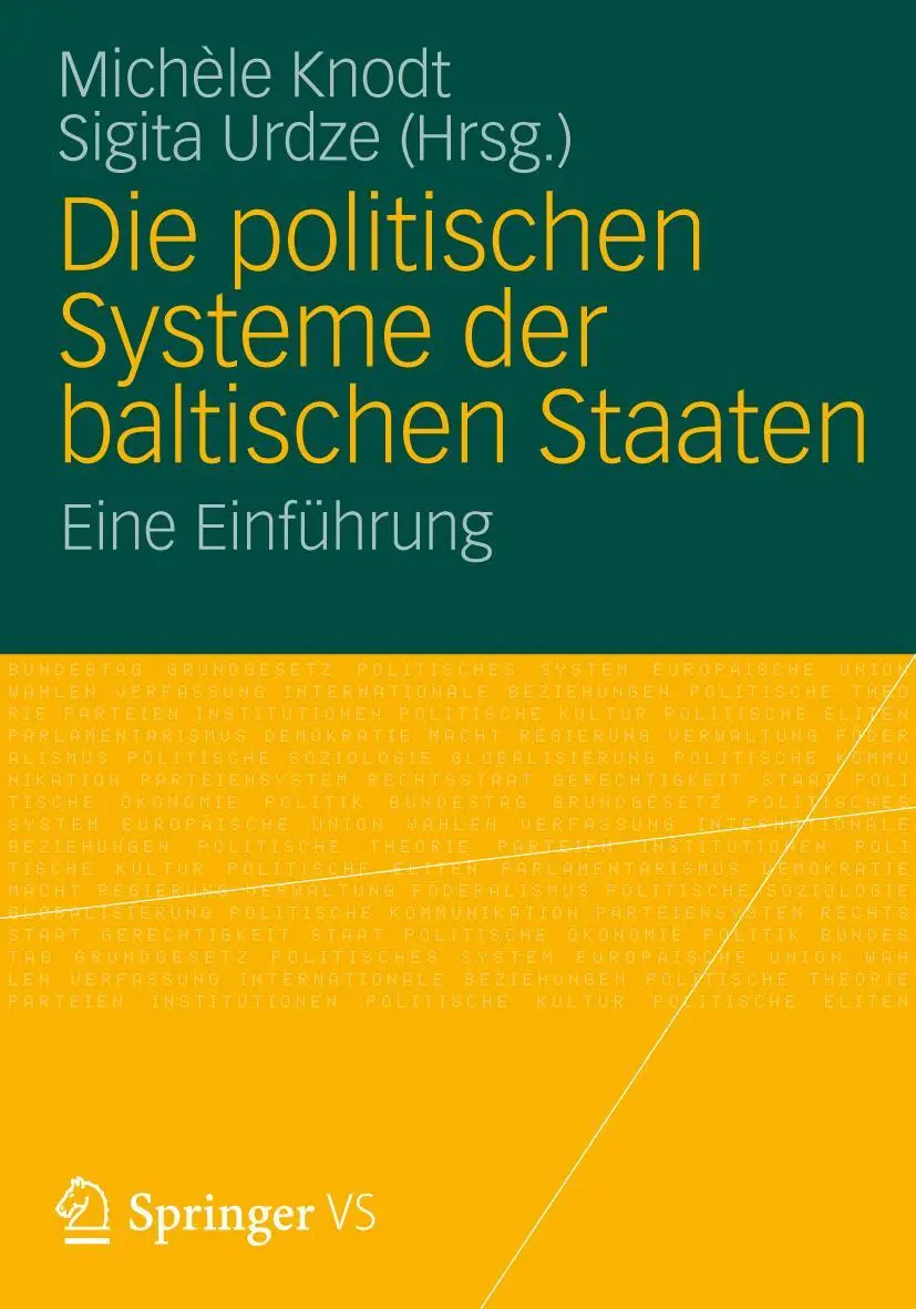 Cover: 9783531195551 | Die politischen Systeme der baltischen Staaten | Eine Einführung | vi
