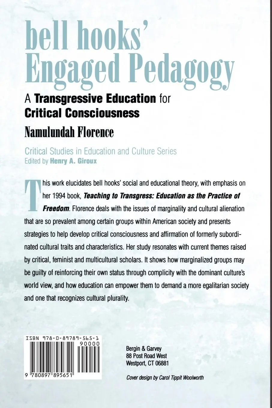 Rückseite: 9780897895651 | Bell Hooks' Engaged Pedagogy | Namulundah Florence (u. a.) | Buch