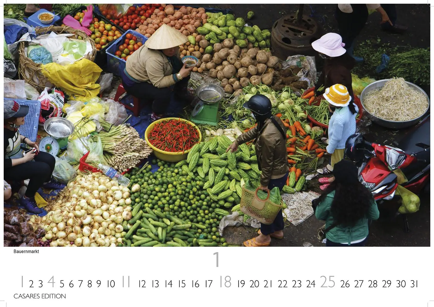 Bild: 9781835245651 | Vietnam Kalender 2026 - Wandkalender Fotokalender Orient 35x50cm...