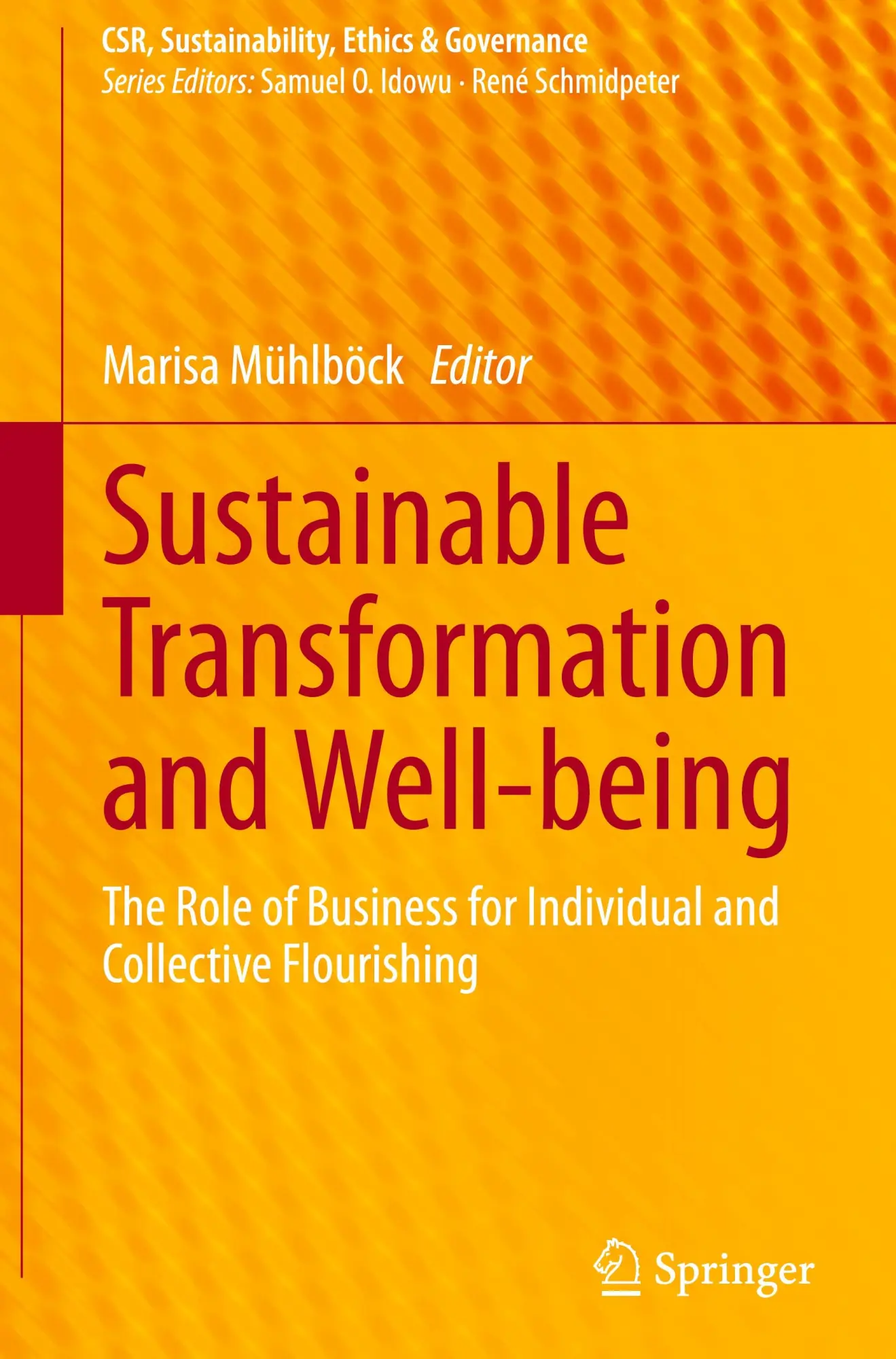 Cover: 9783031755651 | Sustainable Transformation and Well-being | Marisa Mühlböck | Buch