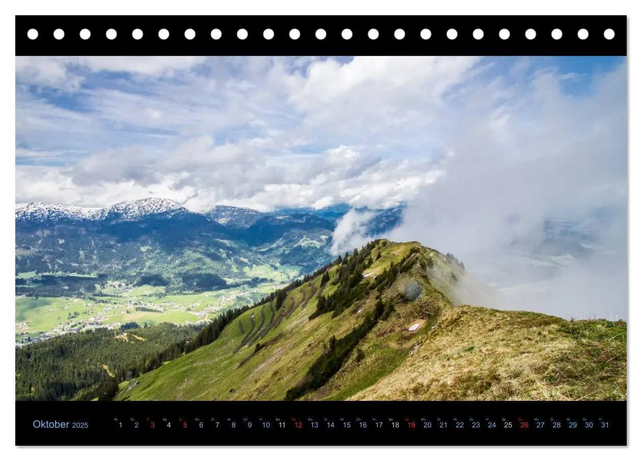 Bild: 9783435605651 | Region Oberstdorf - Kleinwalsertal und Nebelhorn (Tischkalender...