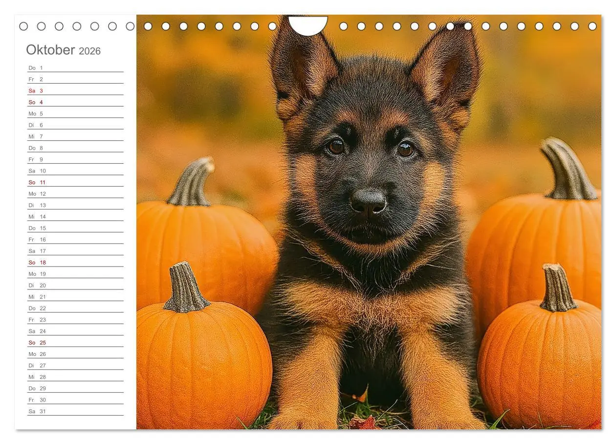 Bild: 9783457625651 | Schäferhundliebe - Deine tägliche Dosis Welpenfreude - ganz ohne...