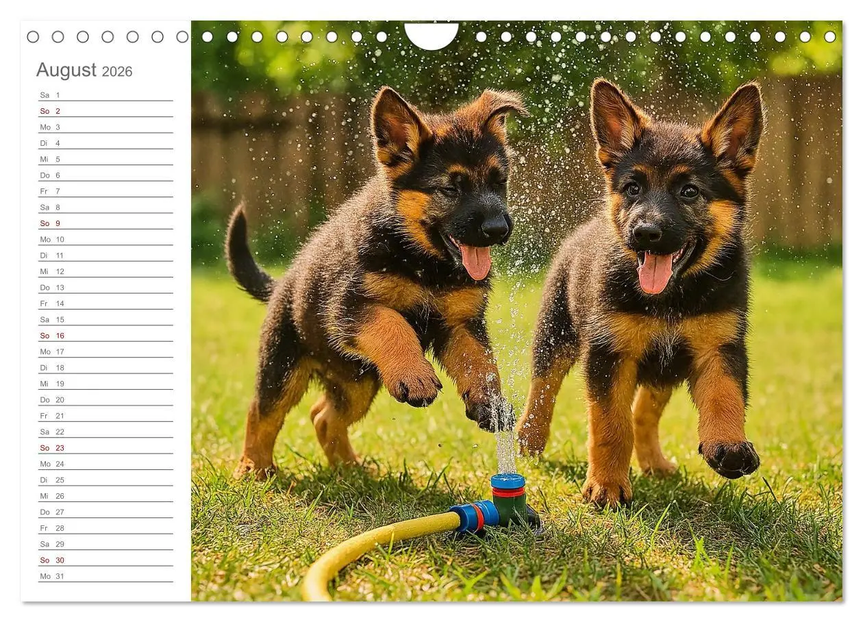 Bild: 9783457625651 | Schäferhundliebe - Deine tägliche Dosis Welpenfreude - ganz ohne...