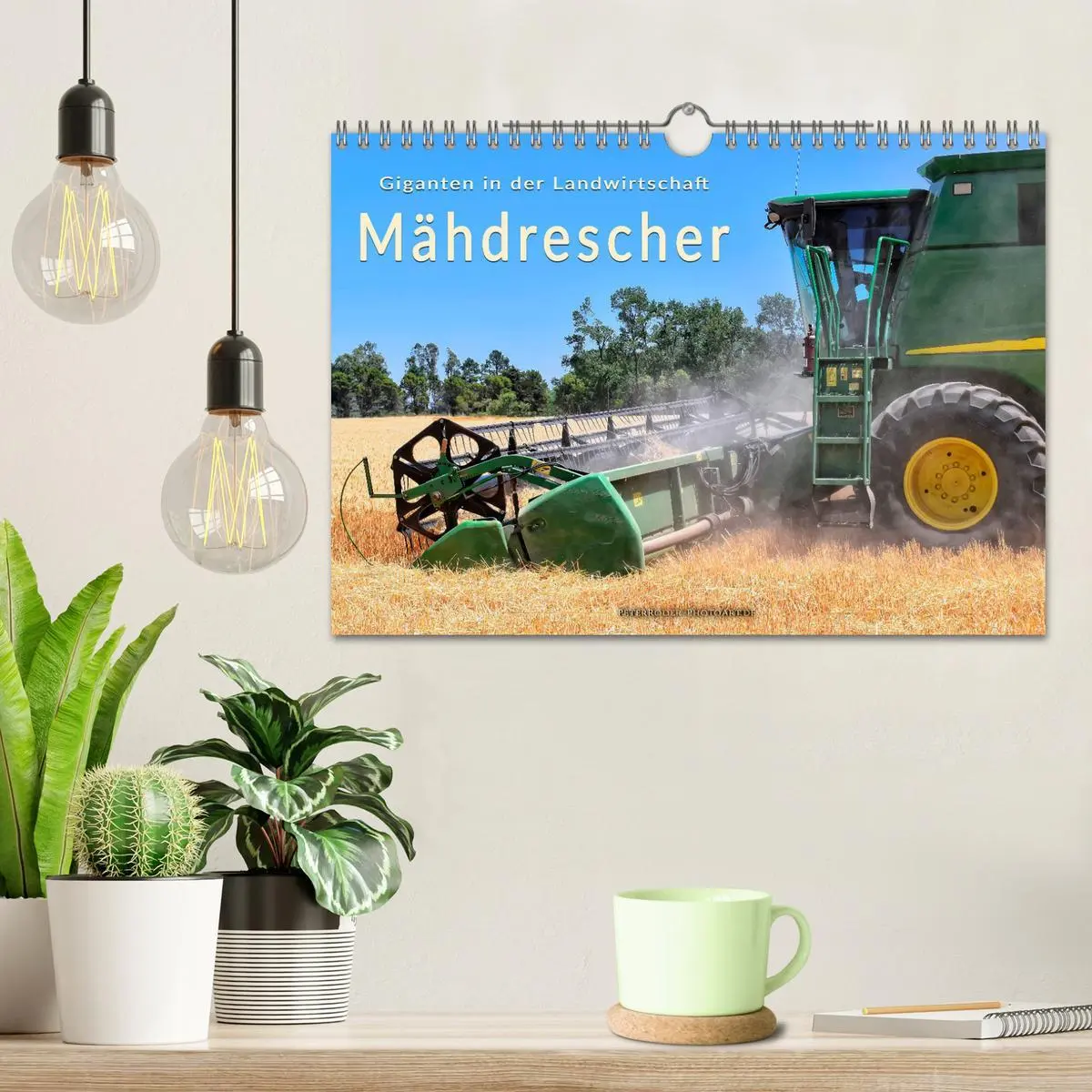 Bild: 9783457935651 | Giganten in der Landwirtschaft - Mähdrescher (Wandkalender 2026 DIN...